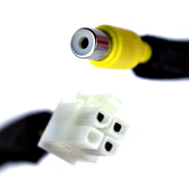 Adapter zum Anschluss der Rückfahrkamera an den Monitor Subaru 2006-2013 Adapter zum Anschluss der Rückfahrkamera an den Monitor Subaru 2006-2013