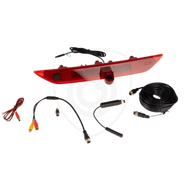 Packungsinhalt der Rückfahrkamera für den Nissan Townstar ab 2021