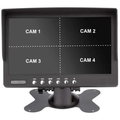 Standmonitor 7″ - QUAD Standmonitor 7″ - QUAD