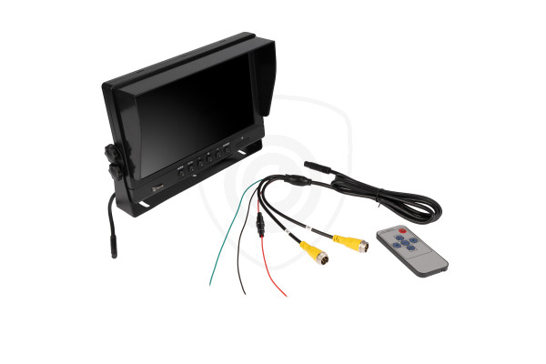9″ AHD 4-PIN Standmonitor fürs Auto für Rückfahrkameras