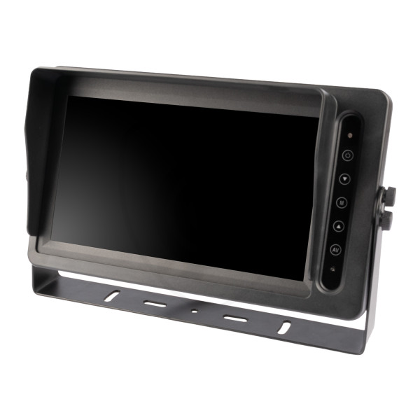 wasserdichter AHD-Monitor 10,1 Zoll Quad Bedienung