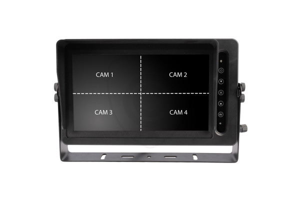 Wasserdichter AHD-Monitor 10,1″ Quad