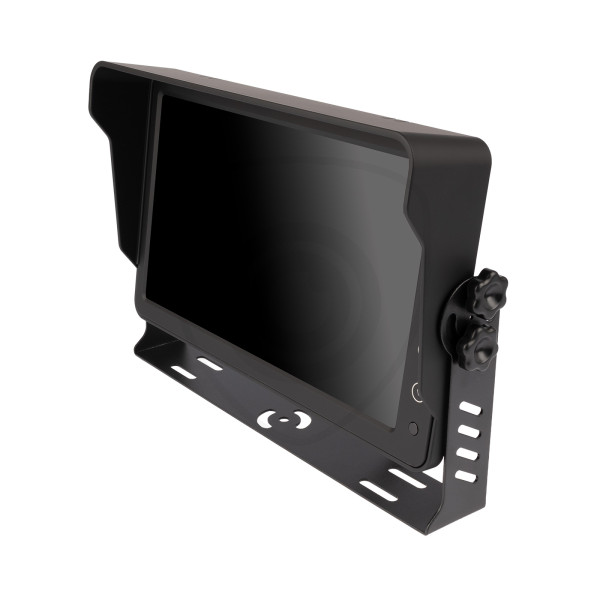AHD Monitor 10,1 Zoll mit Sonnenblende und Metallhalterung