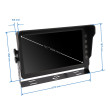 Monitor VESTYS AHD 10,1″ DVR für bis zu 6 Kameras