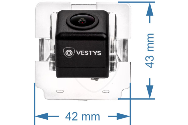 Abmessungen der Rückfahrkamera für Mitsubishi Outlander