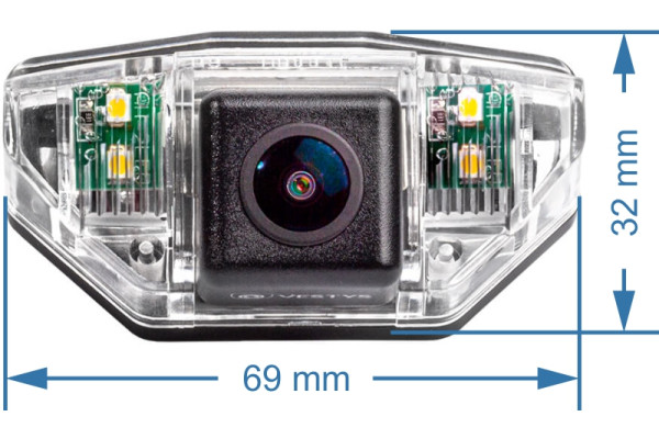 Abmessungen der Rückfahrkamera für Honda CR-V 3