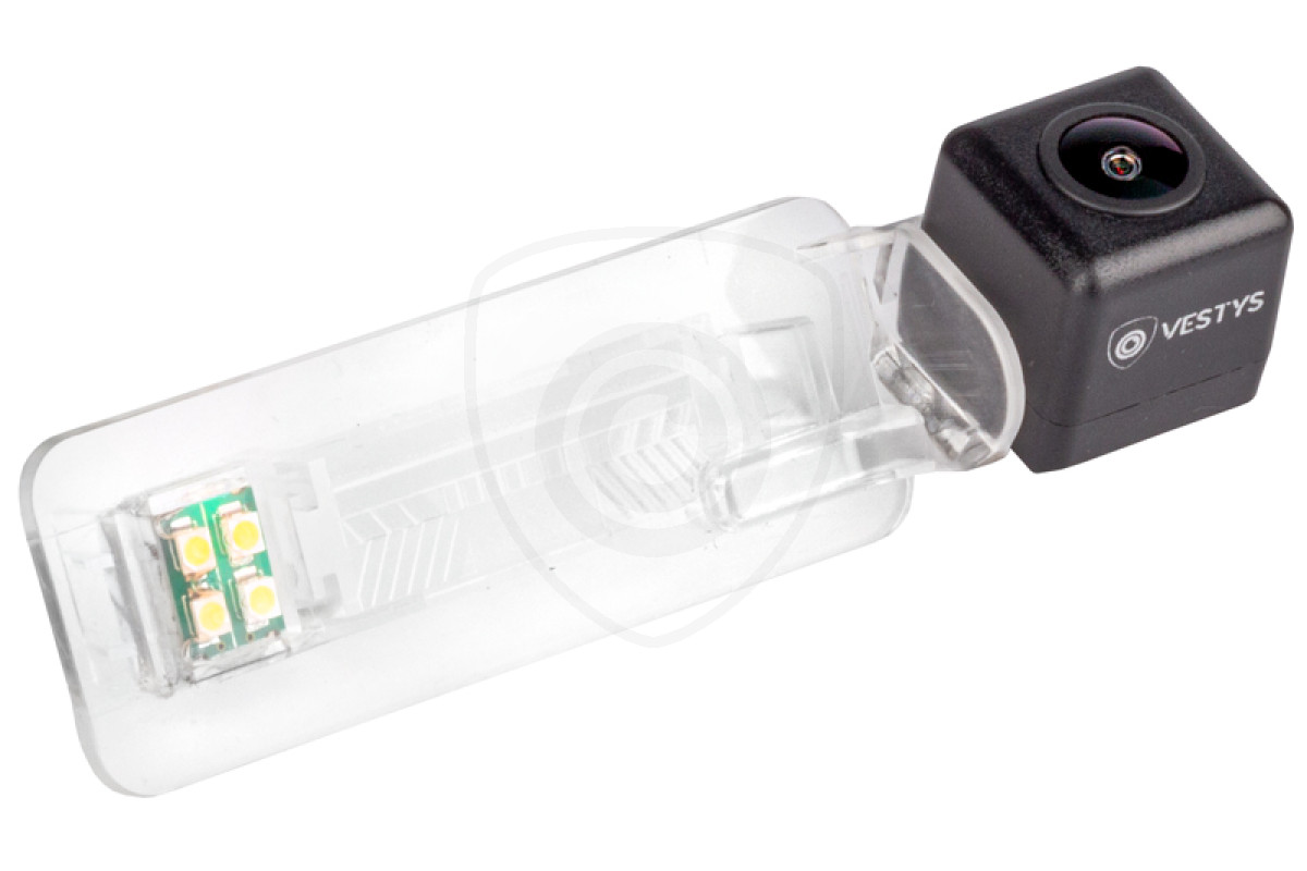 8 LED Nachtsicht] Hochwertige Kennzeichenleuchte Rückfahrkamera, Wasserdichter Weitwinkel, Ersatz Für Smart R300/R350/Smart Fortwo Cabrio Coupe Carossblade W450 W451 W453 2004-2019