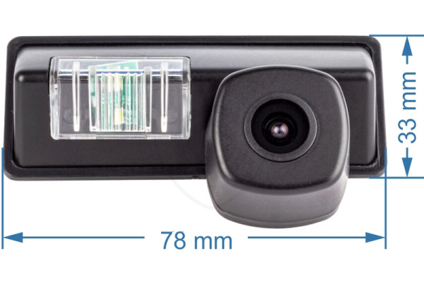 Abmessungen der Rückfahrkamera für Suzuki SX4 Limousine