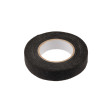 Schwarzes Textilklebeband für Elektrik und Kabel – 15 mm × 10 m