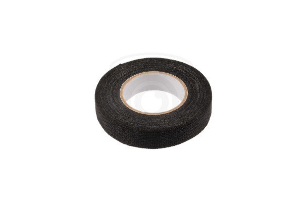 Schwarzes Textilklebeband für Elektrik und Kabel – 15 mm × 10 m