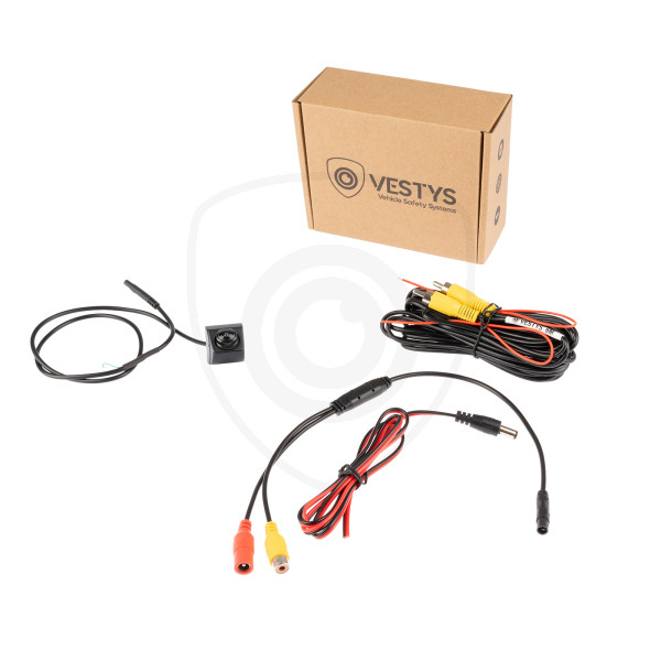 Packungsinhalt der universellen Rückfahrkamera UC-008 AHD Packungsinhalt der universellen Rückfahrkamera UC-008 AHD