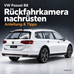 VW Passat B8 Rückfahrkamera nachrüsten: Anleitung & Tipps