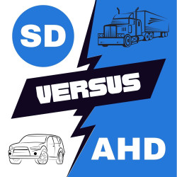 Wie man mit einem LKW mit Anhänger rückwärts fährt Copy